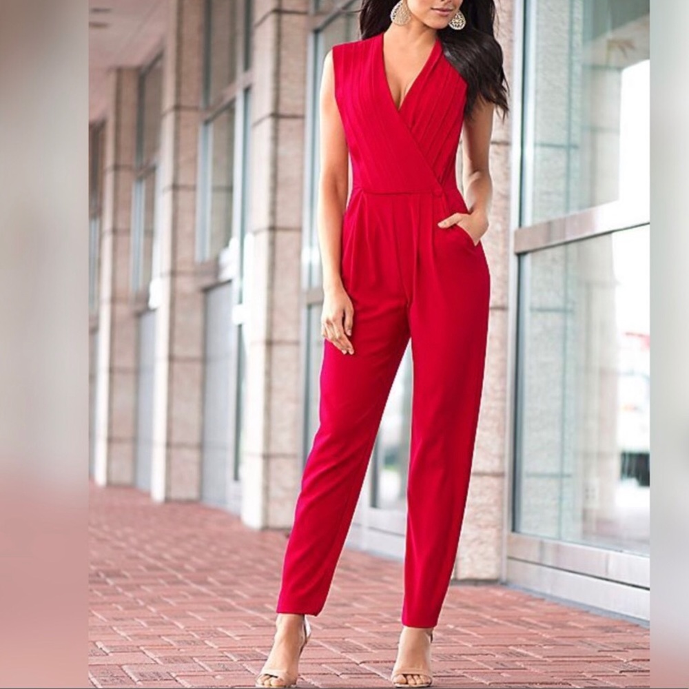 Venus Red Jumpsuit